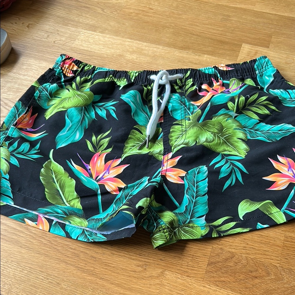 Tropical Floral Swim Shorts